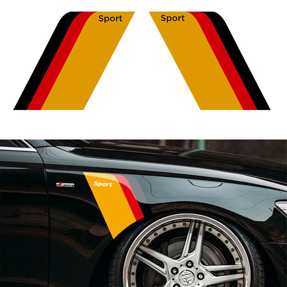 Universal Sport Side Door Fender Sticker Racing Vinyl Decal Car Truck SUV Decor