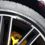 4x Mercedes AMG Edition Sport Wheels Badge 3D Sticker Logo Emblem Decoration