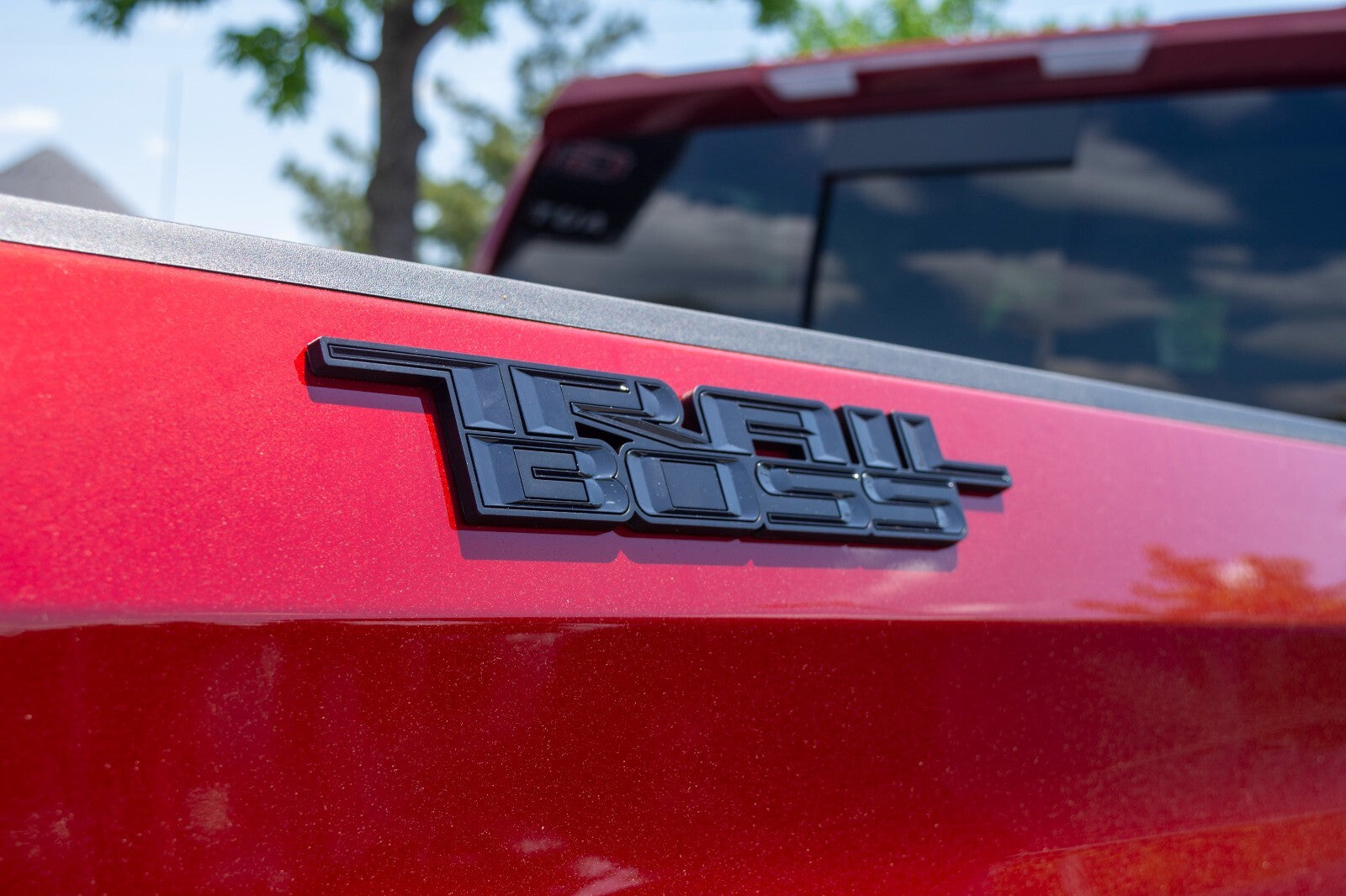 3 x Matte Black 2000-2024 Silverado Z71 Trailboss Emblem Badge Nameplate
