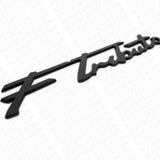 Maserati Ghibli Levante Grecale Side Fender F Tributo Emblem Badge Matte Black