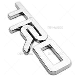 For Toyota TRD Special Edition Metal Pro Sport Letter Logo Badge Emblem Chrome