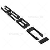 For BMW 328Ci Logo Emblem Replace Badge Car Lid M Series Performance Gloss Black