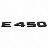 19-21 Mercedes-Benz E450 E 450 Letter Emblem Trunk Logo Badge AMG Sport Black