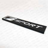 Lexus Gloss Black F-Sport Logo ABS Badge Trunk Luggage Lid 3D Emblem Decoration