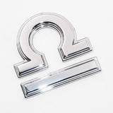 Universal 3D Fashion Metal 12 Constellations Car Decal Sticker Auto Decoration