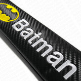 Batman Sport Carbon Seat Belt Cover Safety Shoulder Strap Cushion Pad Harness