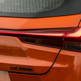 Lexus Liftgate Gloss Black UX 250h Letter Logo Badge Car Emblem Replace F-Sport