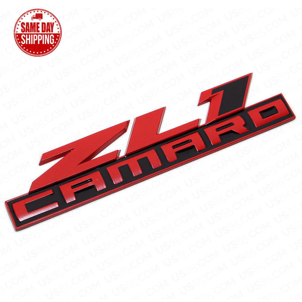 Chevy ZL1 Camaro Truck Lid Bumper Letter Logo Emblem Badge Sticker Racing Sport