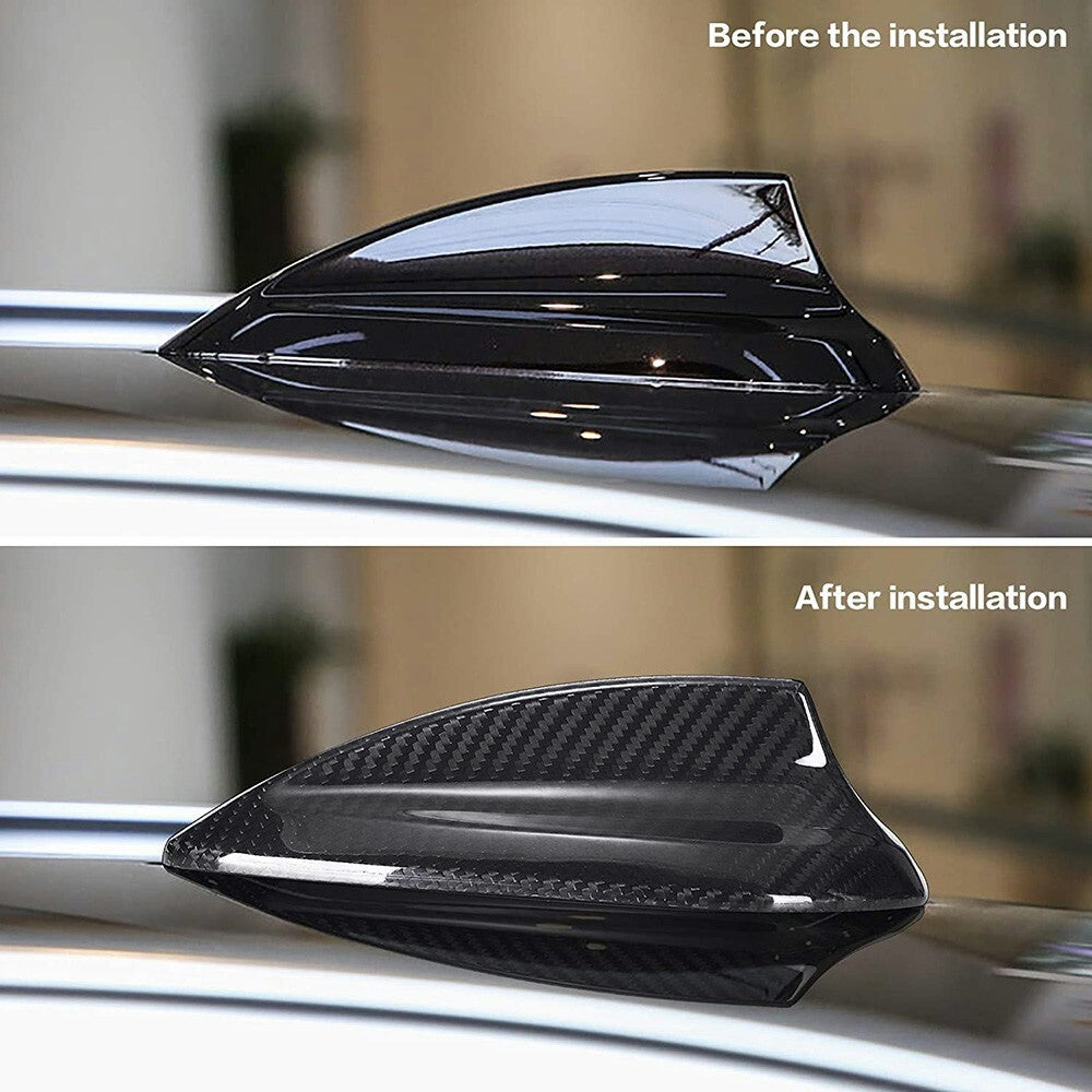 BMW X3 X4 X3M X4M X5 X6 X5M X6M X7 REAL CARBON FIBER SHARK FIN ANTENNA COVER CAP