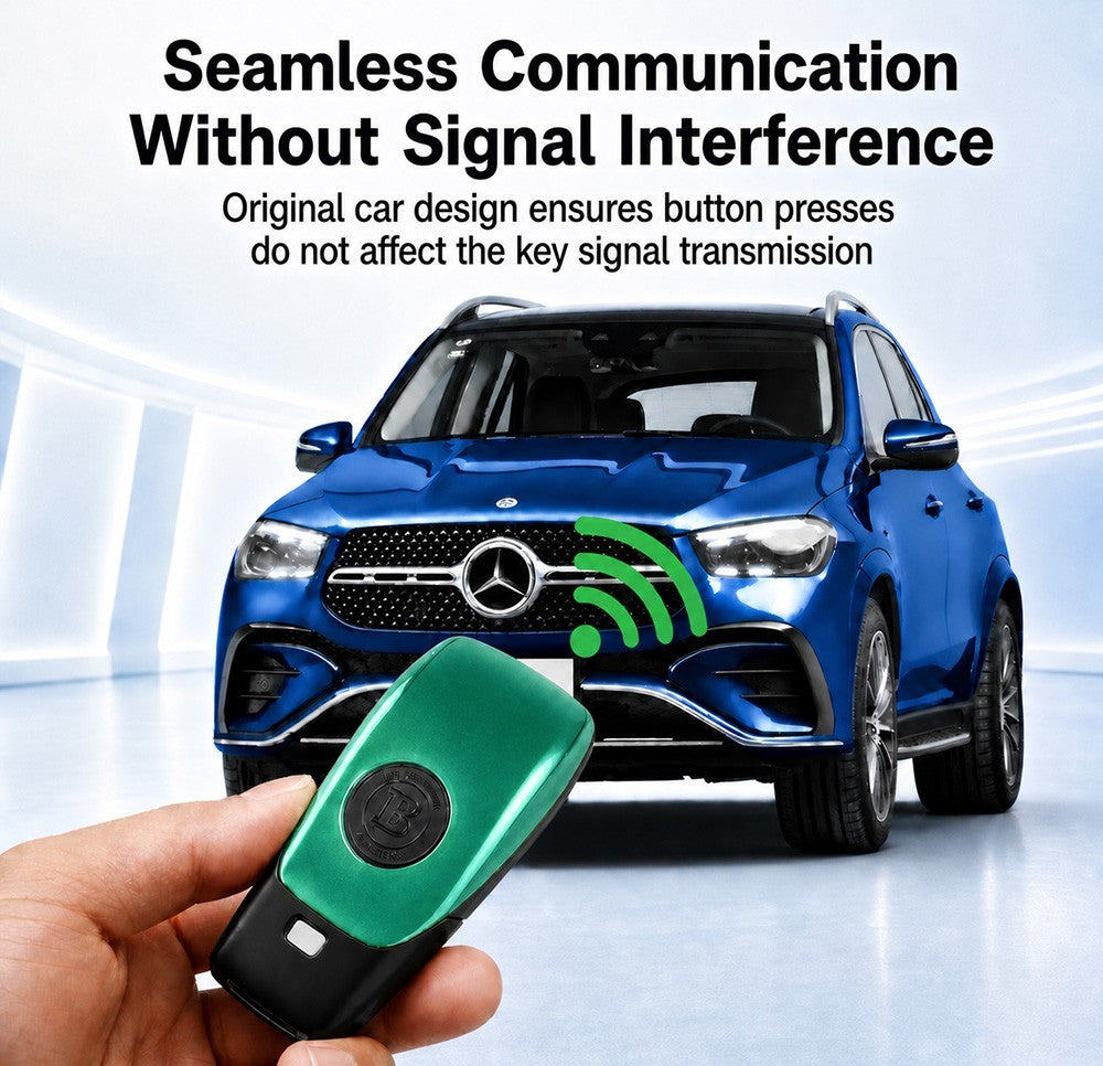 Remote Smart Key Back Cover Shell Case For Mercedes Benz 16-21 AMG A C E S-Class