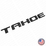2021+ Chevy Tahoe Liftgate Nameplate Badge Letter Logo Emblem RST Matte Black