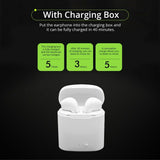 i7s TWS Stereo Wireless Bluetooth Earphone Earbuds Headset With Charging Box