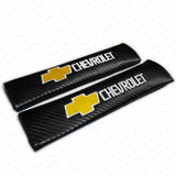 Chevy Sport Carbon Car Seat Belt Cover Safety Shoulder Strap Cushion Pad Harness