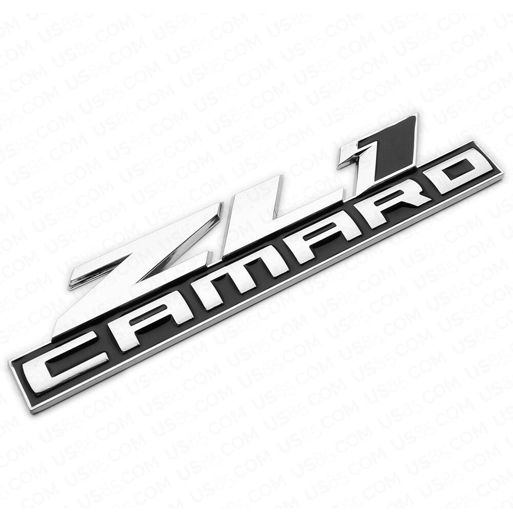 Chevy ZL1 Camaro Truck Lid Bumper Letter Logo Emblem Badge Sticker Racing Sport