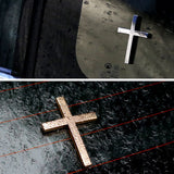 Universal 3D Fashion Metal Jesue Fish Cross Car Decal Sticker Decoration