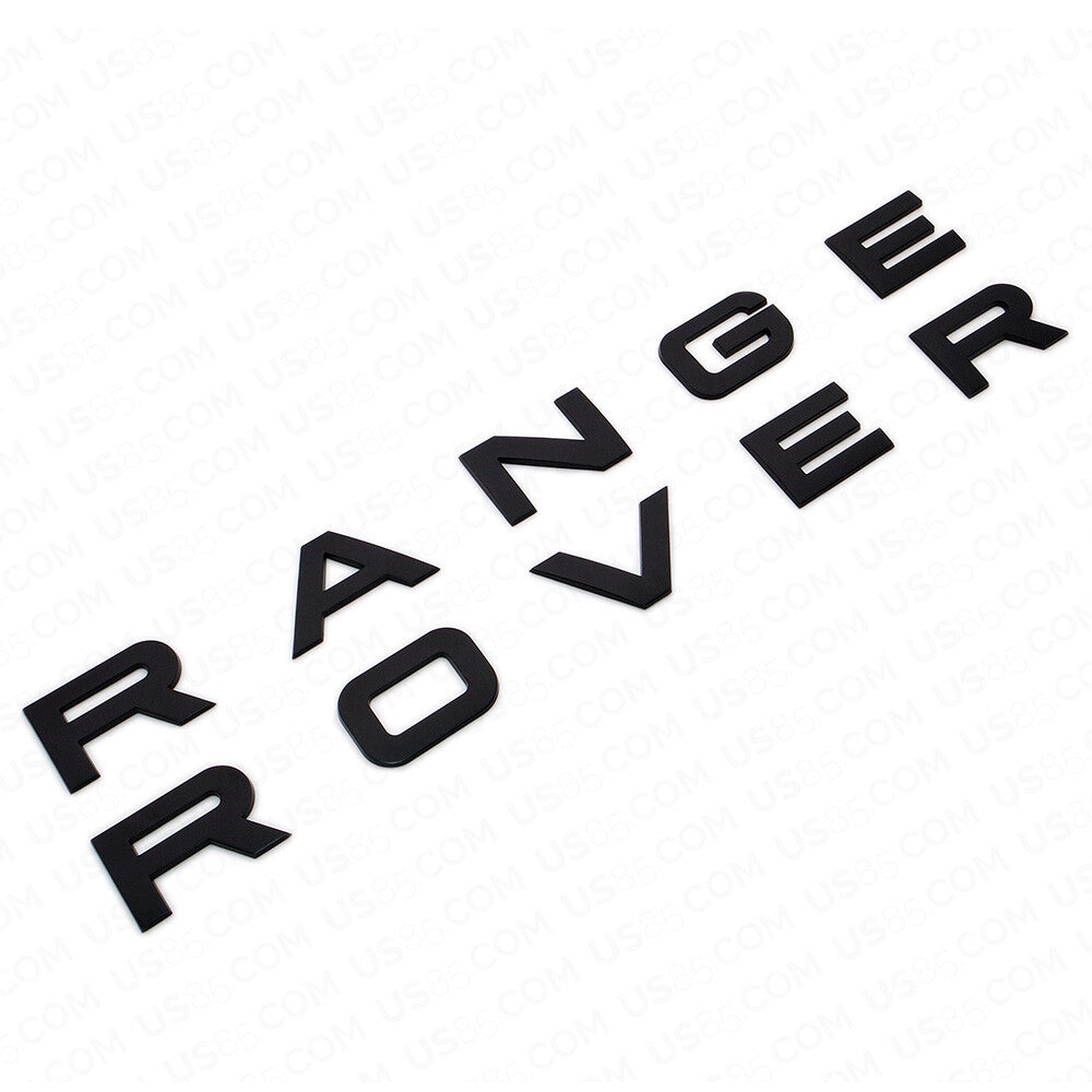 For Range Rover Rear Liftgate Logo OEM Emblem Letters Badge Sport Matte Black
