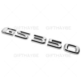 For Lexus Trunk Chrome GS 350 Letter Logo Badge Decal Car Emblem Replace F-Sport