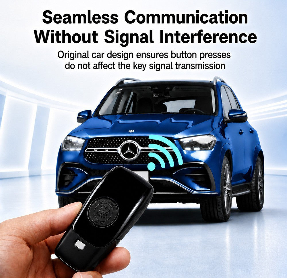Remote Smart Key Back Cover Shell Case For Mercedes Benz 16-21 AMG A C E S-Class