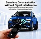 Remote Smart Key Back Cover Shell Case For Mercedes Benz 16-21 AMG A C E S-Class
