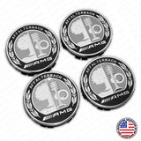 4x Mercedes AMG Laurel Edition Emblem Wheels Center Caps Hub Cover Inserts Sport