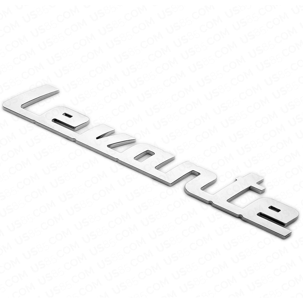 For Maserati Chrome Levante Liftgate Nameplate SUV Logo Emblem Badges Sport