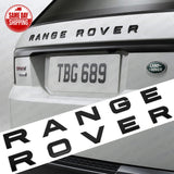 For Range Rover Rear Liftgate Logo OEM Emblem Letters Badge Sport Matte Black