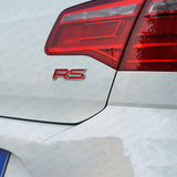 3D Fashion ABS Waterproof RS Car Decal Badge Emblem Sticker for Auto Decoration