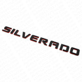 For Chevy Redline Silverado Fender Tailgate Logo Nameplates Letter 3D Emblem