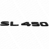 17-21 Mercedes SL 450 Letter Emblem Trunk Lid Logo Badge AMG Sport Gloss Black