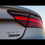 For Audi Quattro Nameplate OEM ABS Emblem Liftgate Adhesive Logo Deck Lid Badge