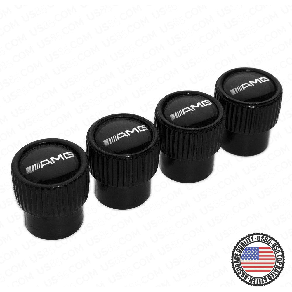 For AMG Edition Roundel Car SUV Wheels Tire Air Valve Caps Stem Dust Cover Sport