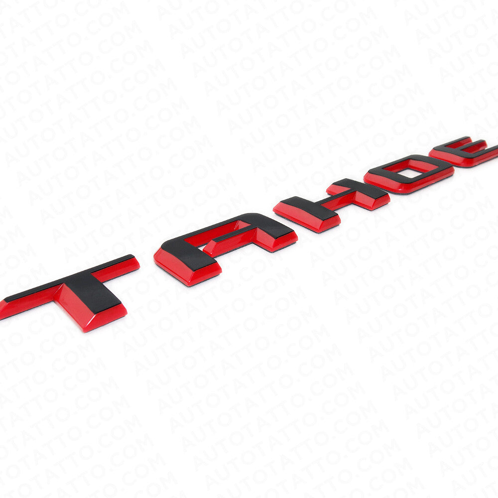 2021+ Chevy Tahoe Redline Front Side Door Vehicle Nameplate Emblem Decorate