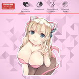 Anime Cartoon Sexy Lady Bikini Body Sticker Decal Home Car Door Window Decorate