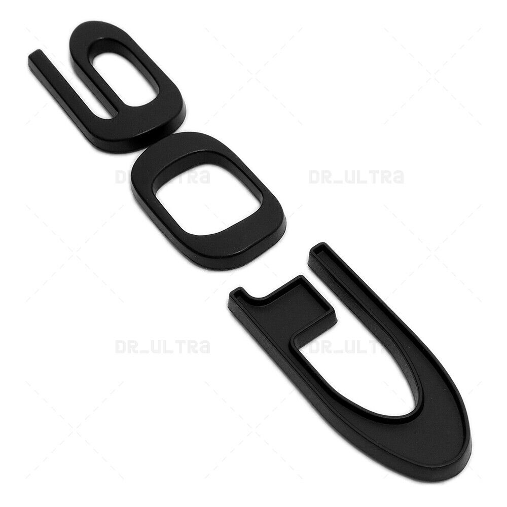 Tesla Rear Liftgate Lid Model 90D Nameplate Logo Badge Emblem Sport Matte Black