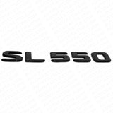 17-21 Mercedes SL 550 Letter Emblem Trunk Lid Logo Badge AMG Sport Gloss Black