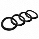 18-21 A5 S5 RS5 Sportback 4 Door Matte Black Trunk Sign Logo Rings Badge Emblem