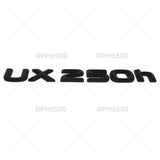Lexus Liftgate Matte Black UX 250h Letter Logo Badge Car Emblem Replace F-Sport