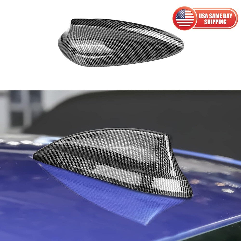 FOR BMW F30 F22 F32 F36 F80 M3 M4 CARBON FIBER STYLE SHARK FIN ANTENNA COVER CAP