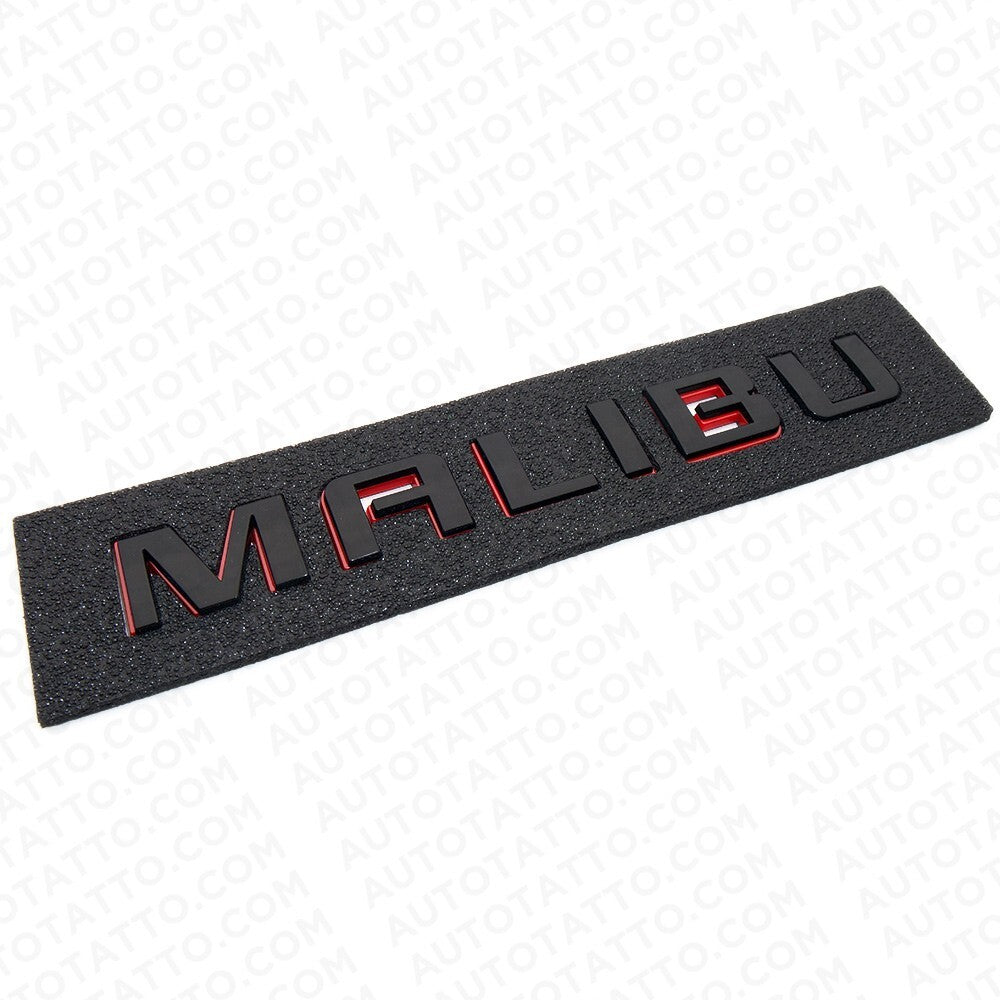 16-23 Chevy Malibu Rear Trunk Letter Emblem Logo Badge Nameplate Redline Edition