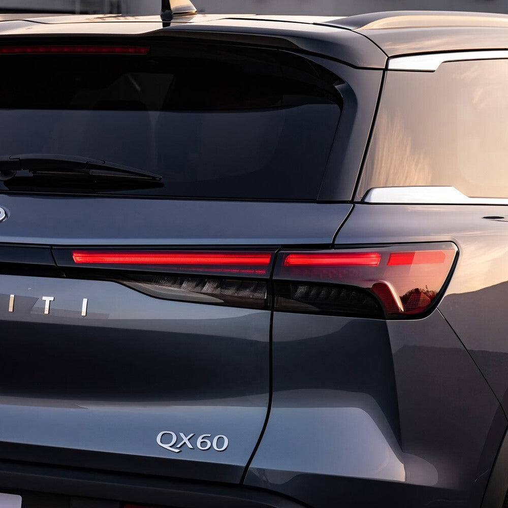 For Infiniti QX60 Rear Liftgate Logo Letter Badge Emblem Nameplate Silver Chrome