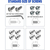 MERCEDES-BENZ + Screws NewRear License Plate Tag Holder Mounting Bracket