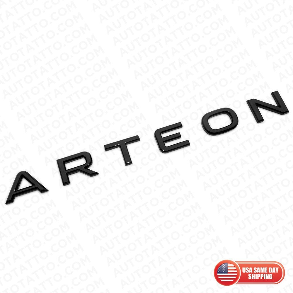 For ARTEON Rear Truck Boot Lid Nmaeplate Badge Emblem Sport Black