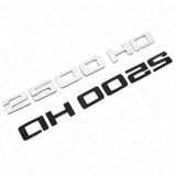 2x For Chevy Silverado 2500 HD Fender Logo Nameplates Letter 3D Decal Emblem Z71