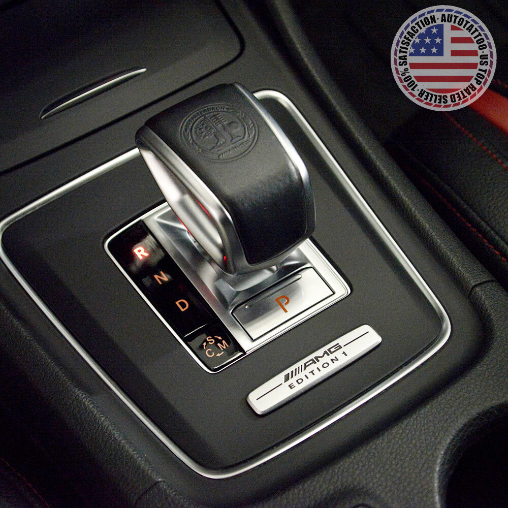 3D AMG Edition 1 Special Emblem Interior Central Control Badge Decoration Logo