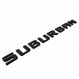 2x For Chevy Suburban Door Liftgate Nameplates Letter 3D Badge Emblem LTZ Black