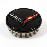 GM 2020-2026 Corvette C8 Wheels Center Caps (SET OF 4) Black