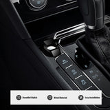Universal Car One-Button Engine Start Stop Button Protect Cover Decoration Black