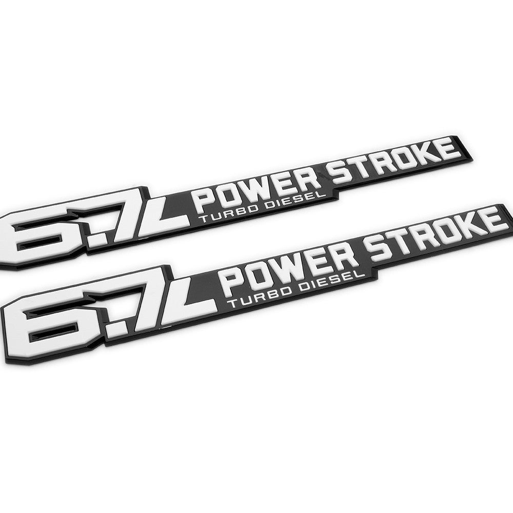 For 23-24-25 Super-Duty F-250 350 450 6.7L Power Stroke Diesel Door Emblem