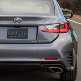 Lexus Trunk AWD RC 300 Matte Black Letter Logo Badge Emblem Car Replace F-Sport