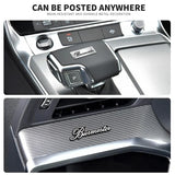 6pcs Burmester Car Hi-Fi Speaker Audio Badge Stereo Emblem Sticker Decal Logo